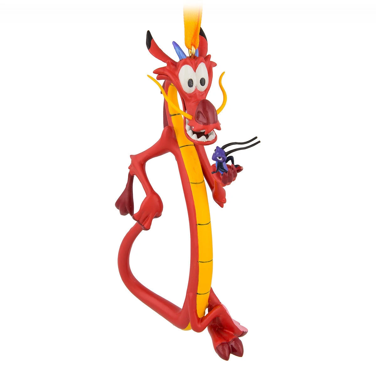 Promo ???? Disney ???? Christmas Figural Ornament - Mushu And Cri-Kee - Mulan ???? 3 Promo ???? Disney ???? Christmas Figural Ornament - Mushu And Cri-Kee - Mulan ????