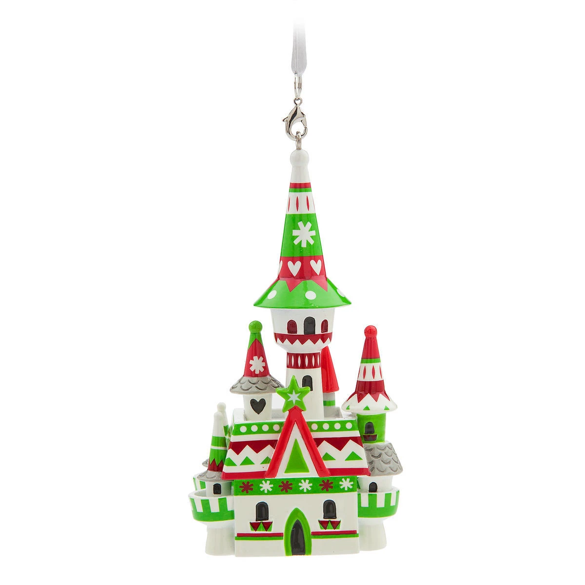 Outlet ???? Disney ???? Christmas Ornament - Nordic Winter - Fantasyland Castle ???? 3 Outlet ???? Disney ???? Christmas Ornament - Nordic Winter - Fantasyland Castle ????