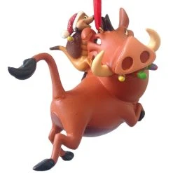 Cheap ✨ Disney ???? Christmas Ornament - Timon And Pumbaa - Lion King ????