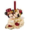 Hot Sale ???? Disney ❄ Christmas Ornament - Victorian Minnie And Mickey Mouse - Kiss ❤️