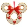 Promo ???? Disney ???? Christmas Ornament - Mickey Mouse Gingerbread Filigree Wreath ????