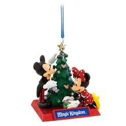 Flash Sale ???? Disney ???? Christmas Ornament - Magic Kingdom - Mickey & Minnie Mouse ❤️