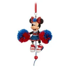 Wholesale ???? Disney ❄ Christmas Ornament - Minnie Pom Poms - Articulated Figural ????