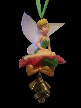 Hot Sale ???? Disney ???? Christmas Ornament - Tinker Bell On Mistletoe - Light Up ???? 3 Hot Sale ???? Disney ???? Christmas Ornament - Tinker Bell On Mistletoe - Light Up ????
