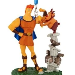 New ⭐ Disney Figurine Ornament - Hercules And Phil ????