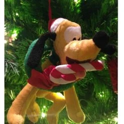 Best reviews of ???? Disney ???? Christmas Ornament - Santa Pluto Plush - 5 Inch ????