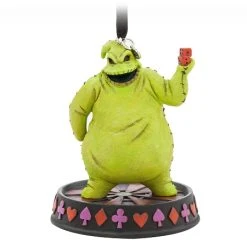 Promo ???? Disney Sketchbook ???? Christmas Ornament - Oogie Boogie - Glow In Dark ????