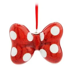 Discount ❤️ Disney ❄ Christmas Ornament - I Am Minnie Mouse - Minnie Mouse Bow ????