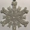 Wholesale ???? Disney ???? Christmas Ornament - Mickey Mouse Snowflake - Frosted ????