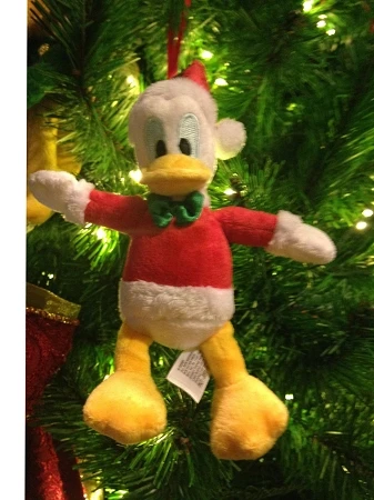 Hot Sale ⌛ Disney ???? Christmas Ornament - Santa Donald Duck Plush - 5 Inch ???? 3 Hot Sale ⌛ Disney ???? Christmas Ornament - Santa Donald Duck Plush - 5 Inch ????