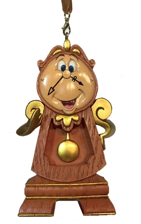 Discount ❤️ Disney ???? Christmas Ornament - Cogsworth - Beauty And The Beast ???? 3 Discount ❤️ Disney ???? Christmas Ornament - Cogsworth - Beauty And The Beast ????