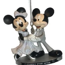 Promo ???? Disney Holiday Ornament - Mickey & Minnie Wedding - Happily Ever After ????
