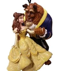 Brand new ???? Disney ???? Christmas Ornament - Beauty And The Beast - Belle & Beast ⌛