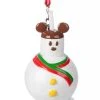New ???? Disney Figure Ornament - Mickey Mouse Snowman Treat ????