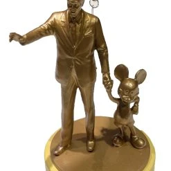 New ???? Disney Figurine Ornament - 50th Anniversary - Mickey & Walt ????