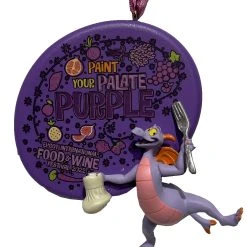 Budget ???? Disney Figurine Ornament - Epcot Food & Wine 2022 - Figment ⭐