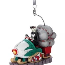 Best Sale ❤️ Disney Sketchbook Ornament - Jack Skellington Snowmobile ❤️