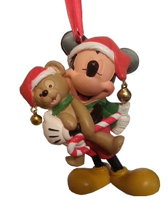 Hot Sale ⭐ Disney ❄ Christmas Ornament - Santa Mickey Mouse And Duffy Bear ???? 3 Hot Sale ⭐ Disney ❄ Christmas Ornament - Santa Mickey Mouse And Duffy Bear ????