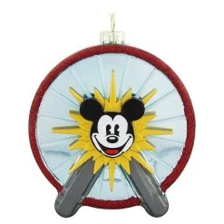 Cheapest ???? Disney Glass Ornament - Mickey's Fun Wheel ????